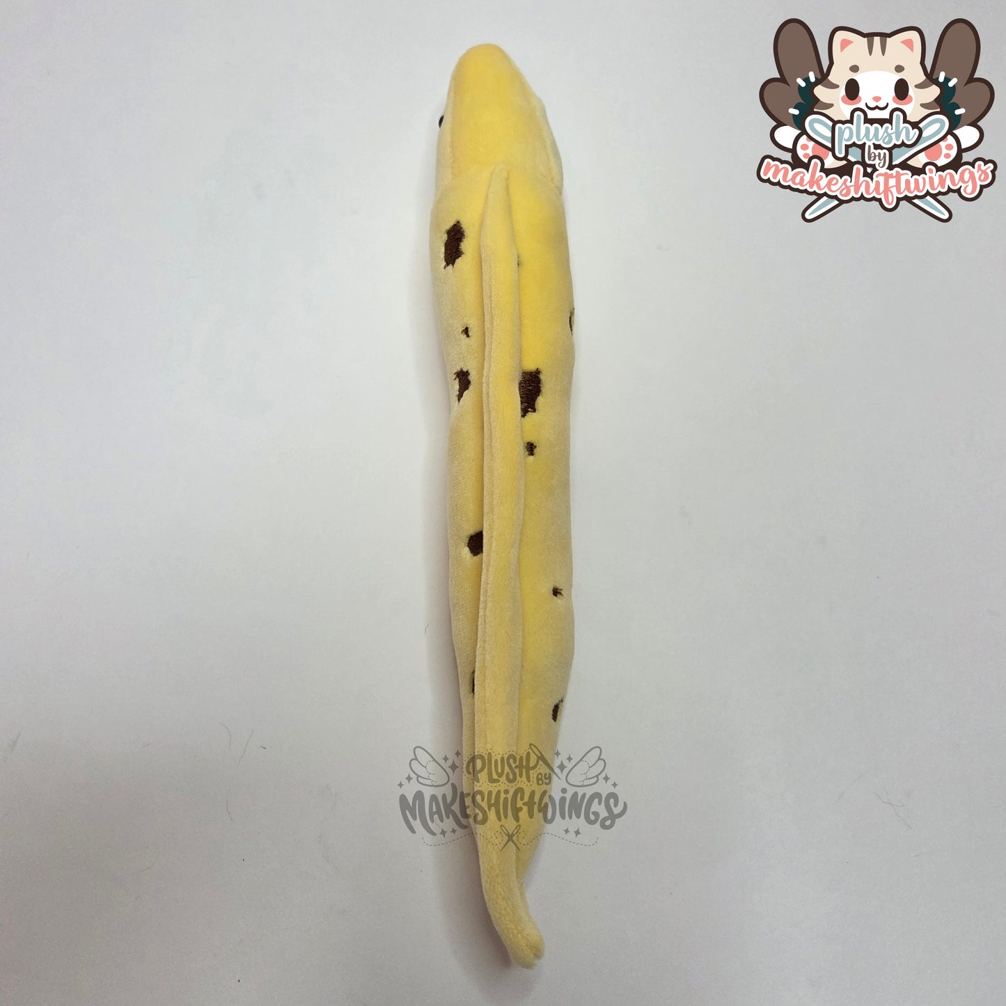 Banana eel plush (mochi, safety eyes)