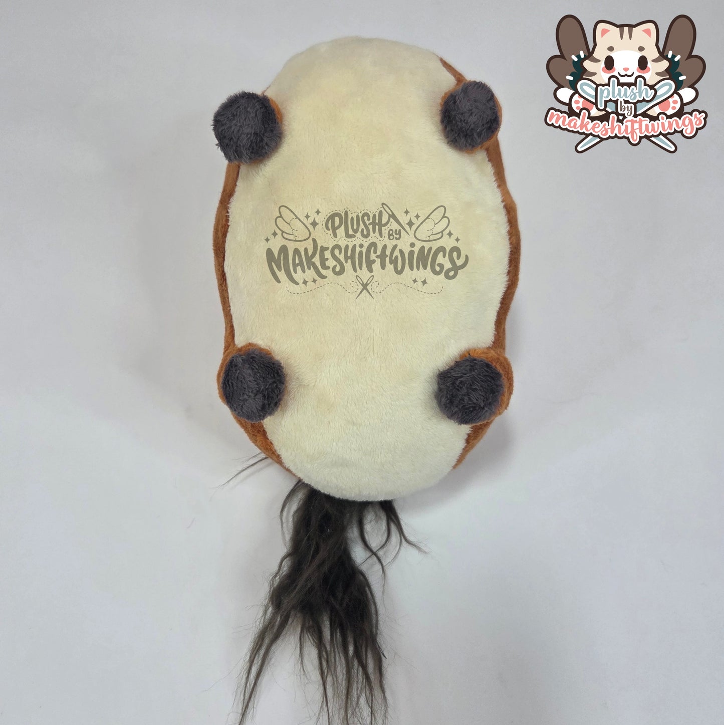 Cave painting honse plush
