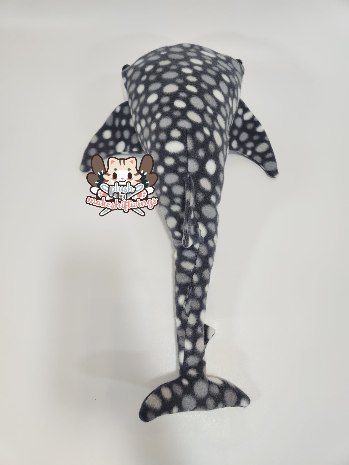 PROTOTYPE PLUSH #1 - Whale Shark (Fleece Mouth)