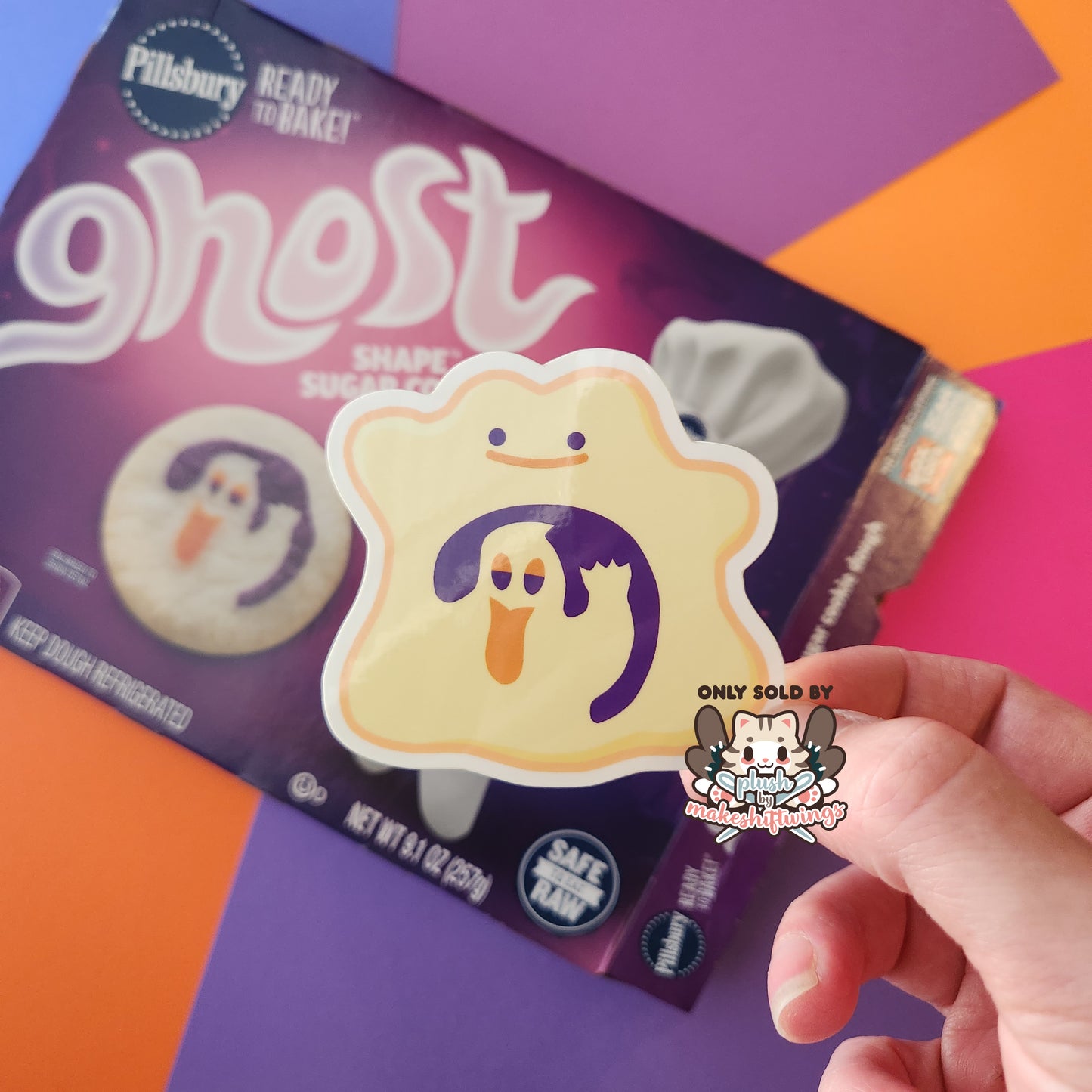 Slice & Bake Ghost Sticker