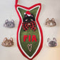 SEWING PATTERN - Fish-Shaped Cat Stocking and ITH Cat Face