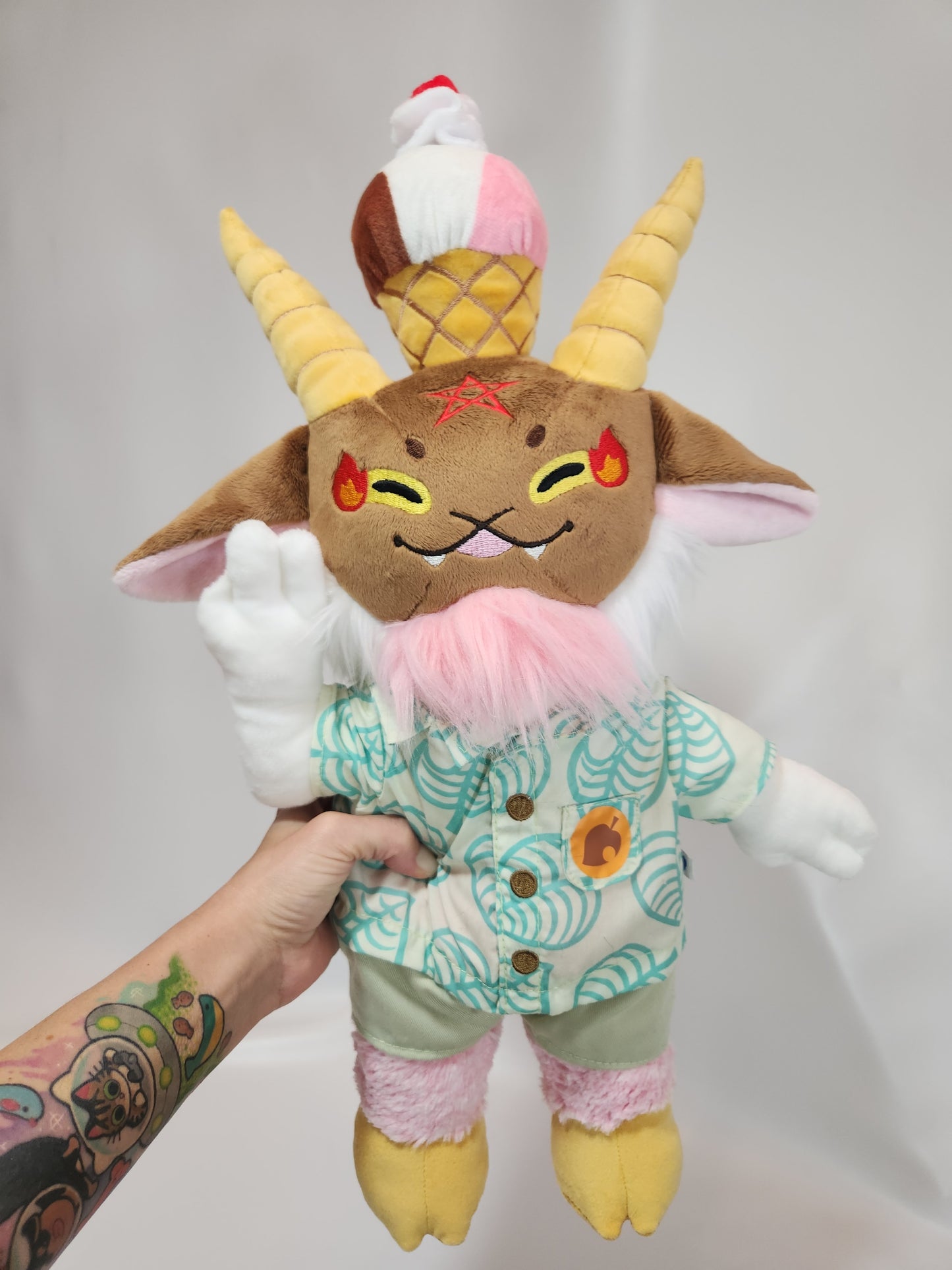 Ice Cream Baphomet Plush