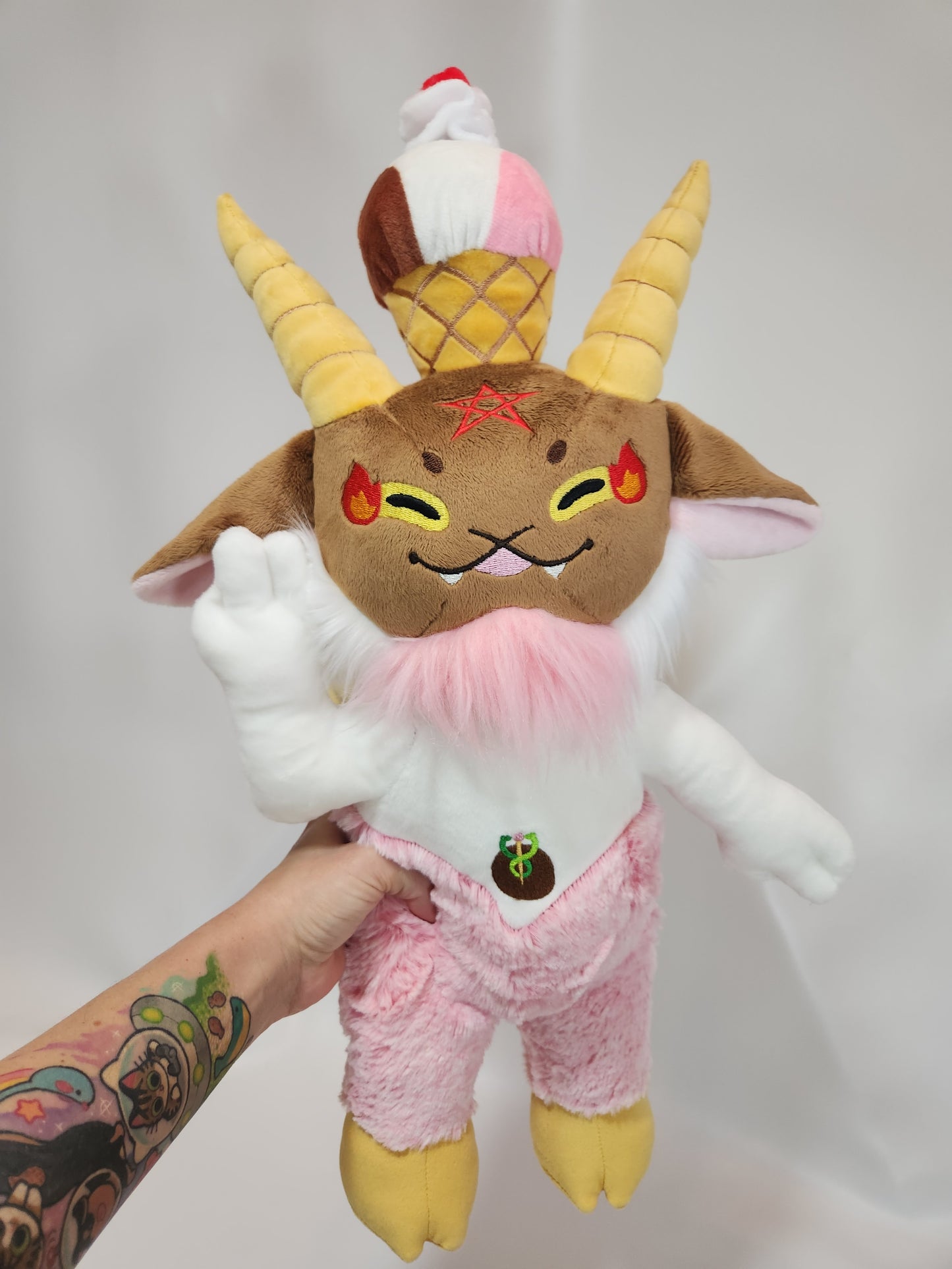 Ice Cream Baphomet Plush