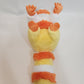 Raccoon plush (candy corn, luxe cuddle)