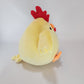 Yellow chonky chicken with hats (mochi)