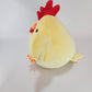 Yellow chonky chicken with hats (mochi)