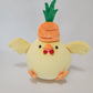 Yellow chonky chicken with hats (mochi)