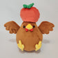 Brown chonky chicken with hats (1mm minky)