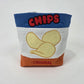Raccoon in a chip bag (safety eyes)