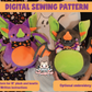 SEWING PATTERN - Fat Bat Plush