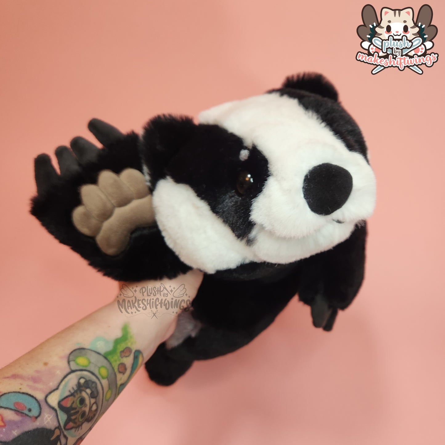 SEWING PATTERN - Flat Friend Badger