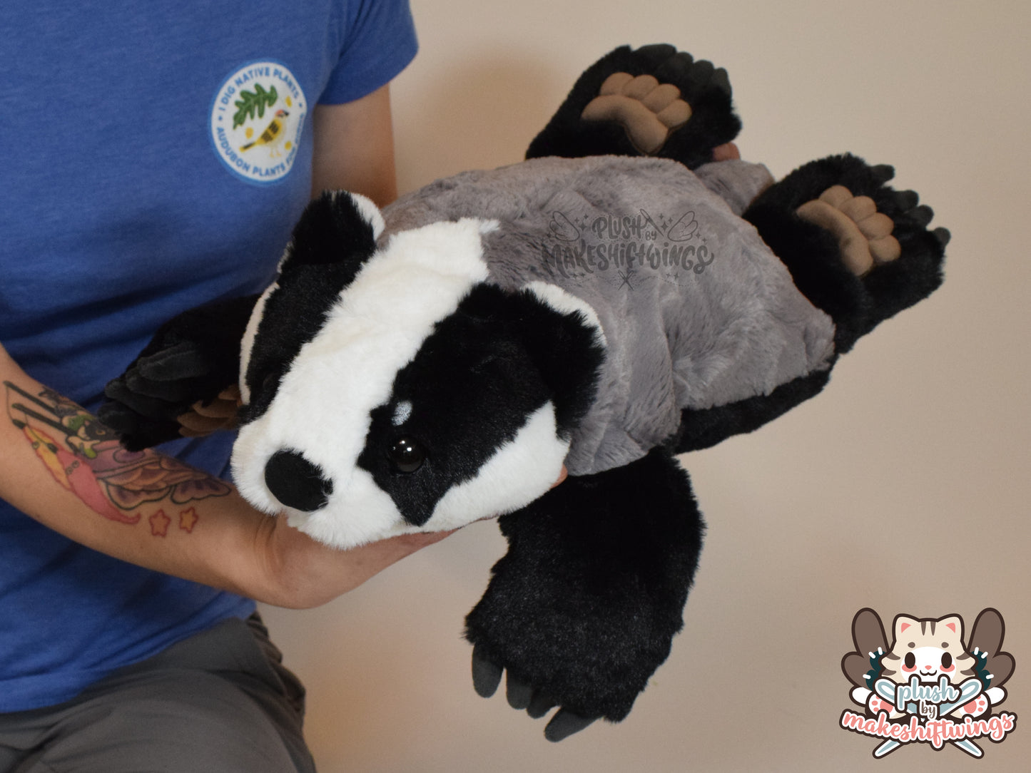 SEWING PATTERN - Flat Friend Badger