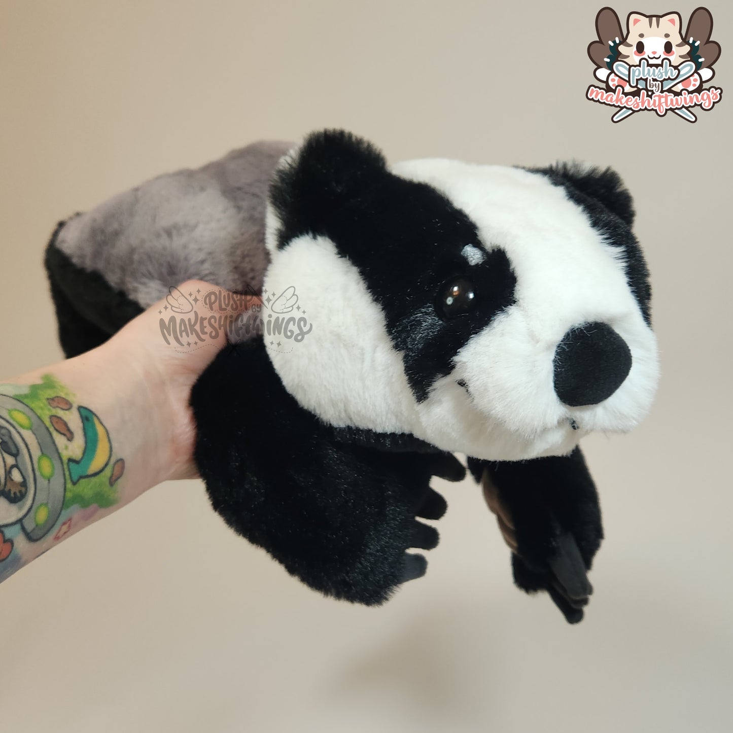 SEWING PATTERN - Flat Friend Badger