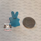Mini Blue Peepitto Pin