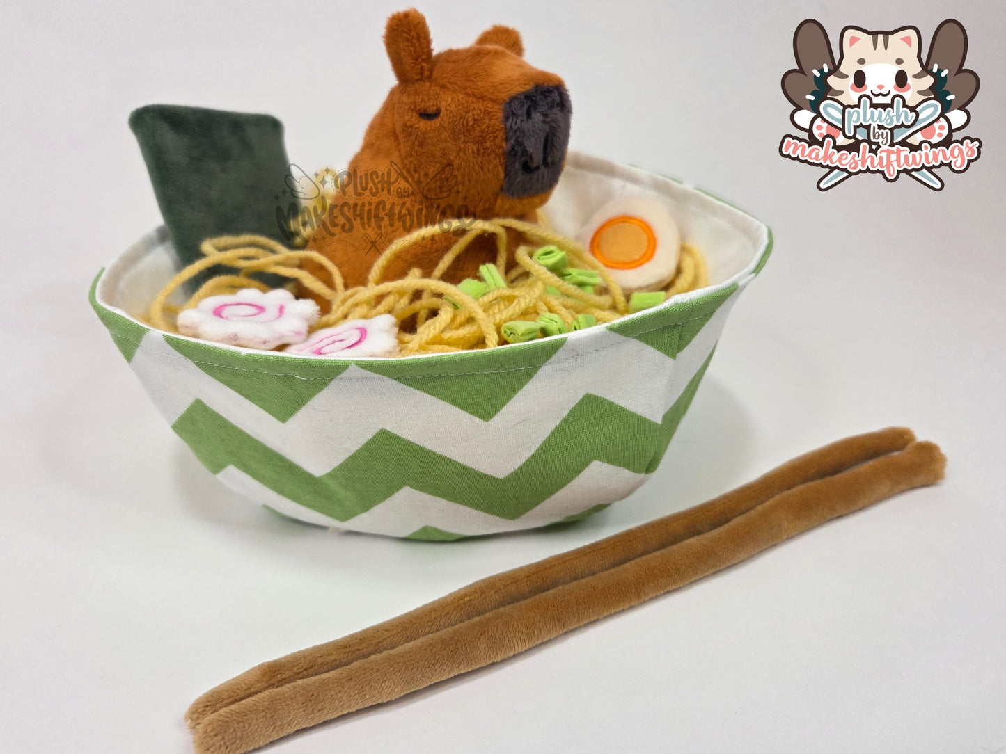 SEWING PATTERN - Capybara ramen bowl