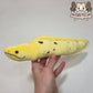 Banana eel plush (mochi, safety eyes)