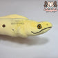 Banana eel plush (mochi, embroidered eyes)