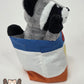 Raccoon in a chip bag (embroidered eyes)