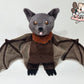 Floppy bat plush