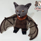Floppy bat plush