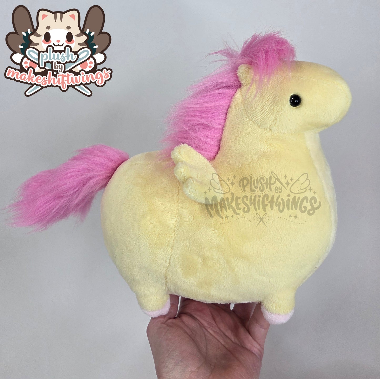 SEWING PATTERN - Chubby horse plush