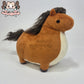 Cave painting honse plush