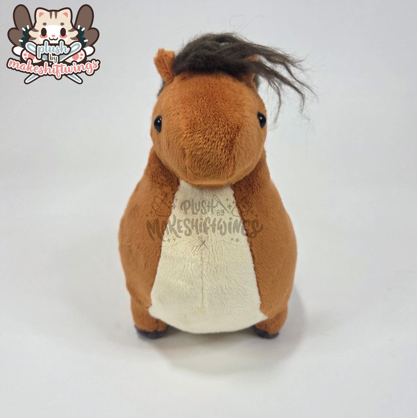 SEWING PATTERN - Chubby horse plush