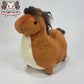 Cave painting honse plush