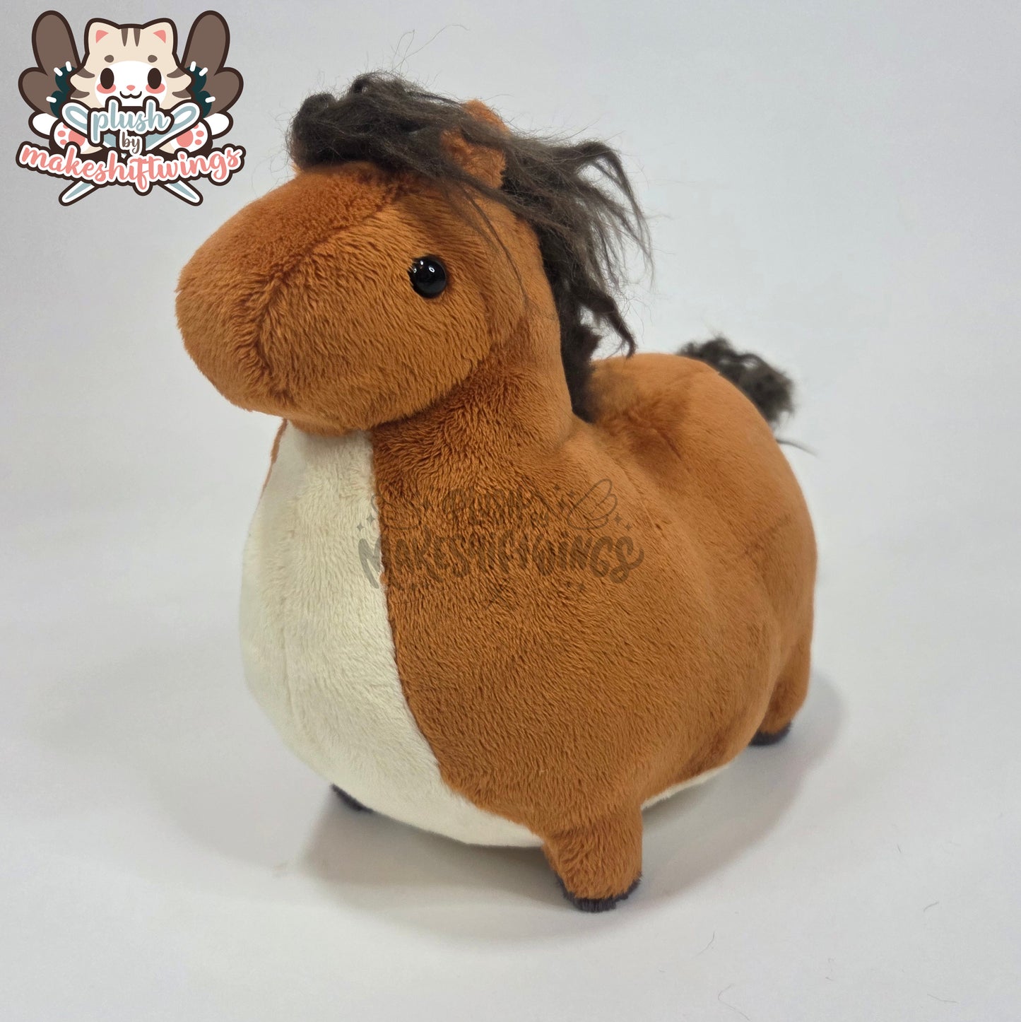 Cave painting honse plush
