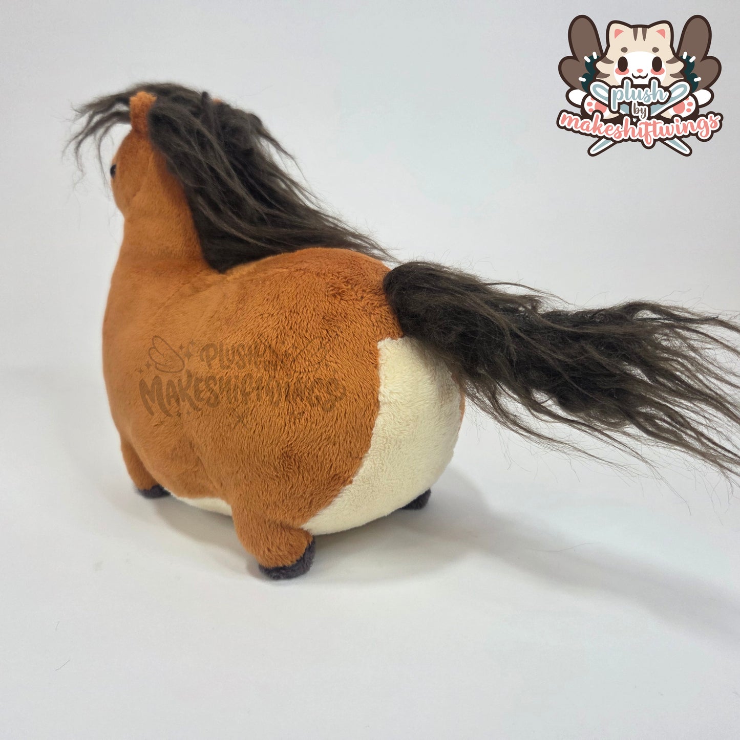 Cave painting honse plush