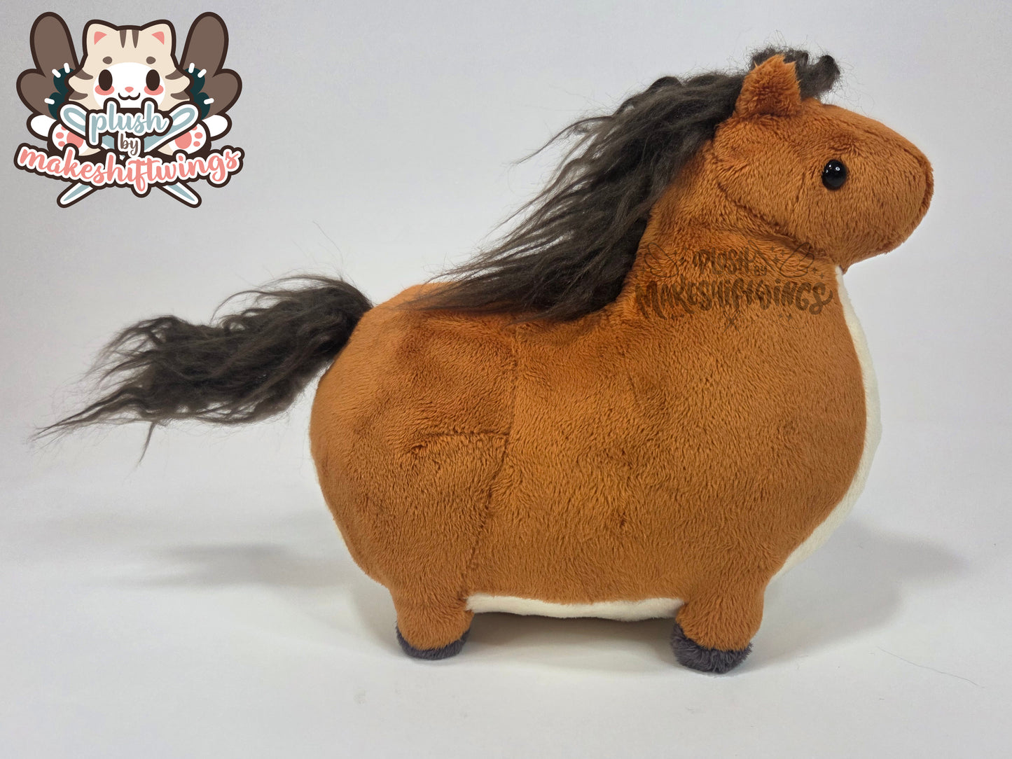 Cave painting honse plush