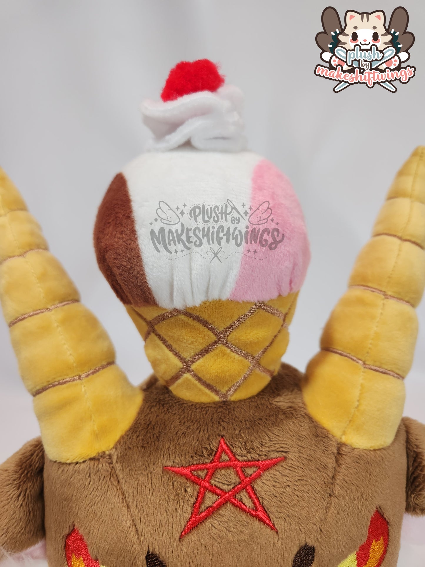 Ice Cream Baphomet Plush