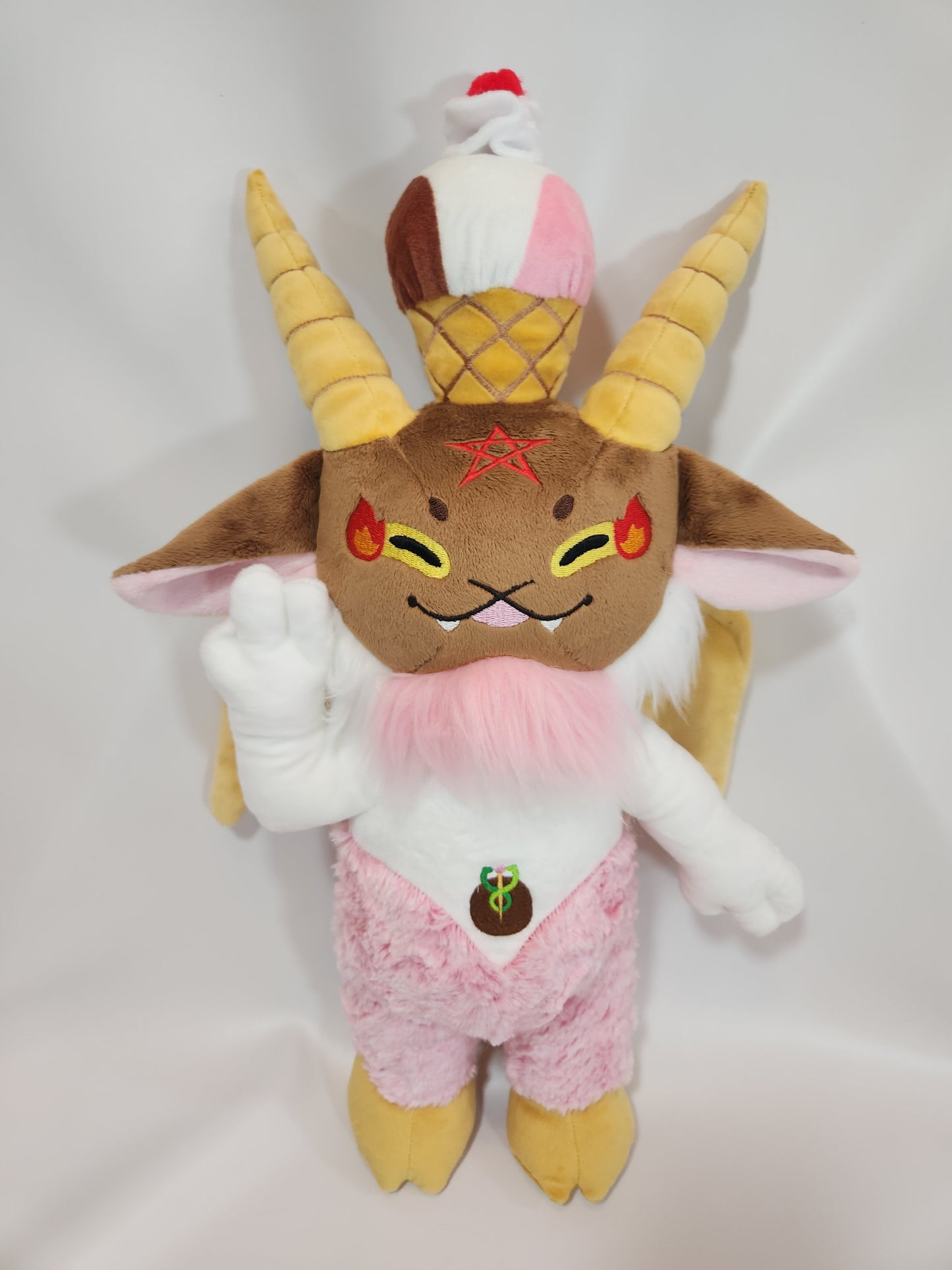 Ice Cream Baphomet Plush