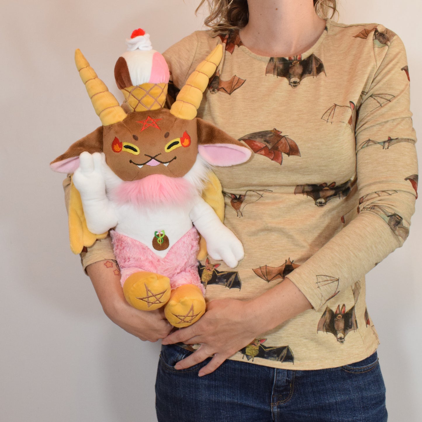 Ice Cream Baphomet Plush