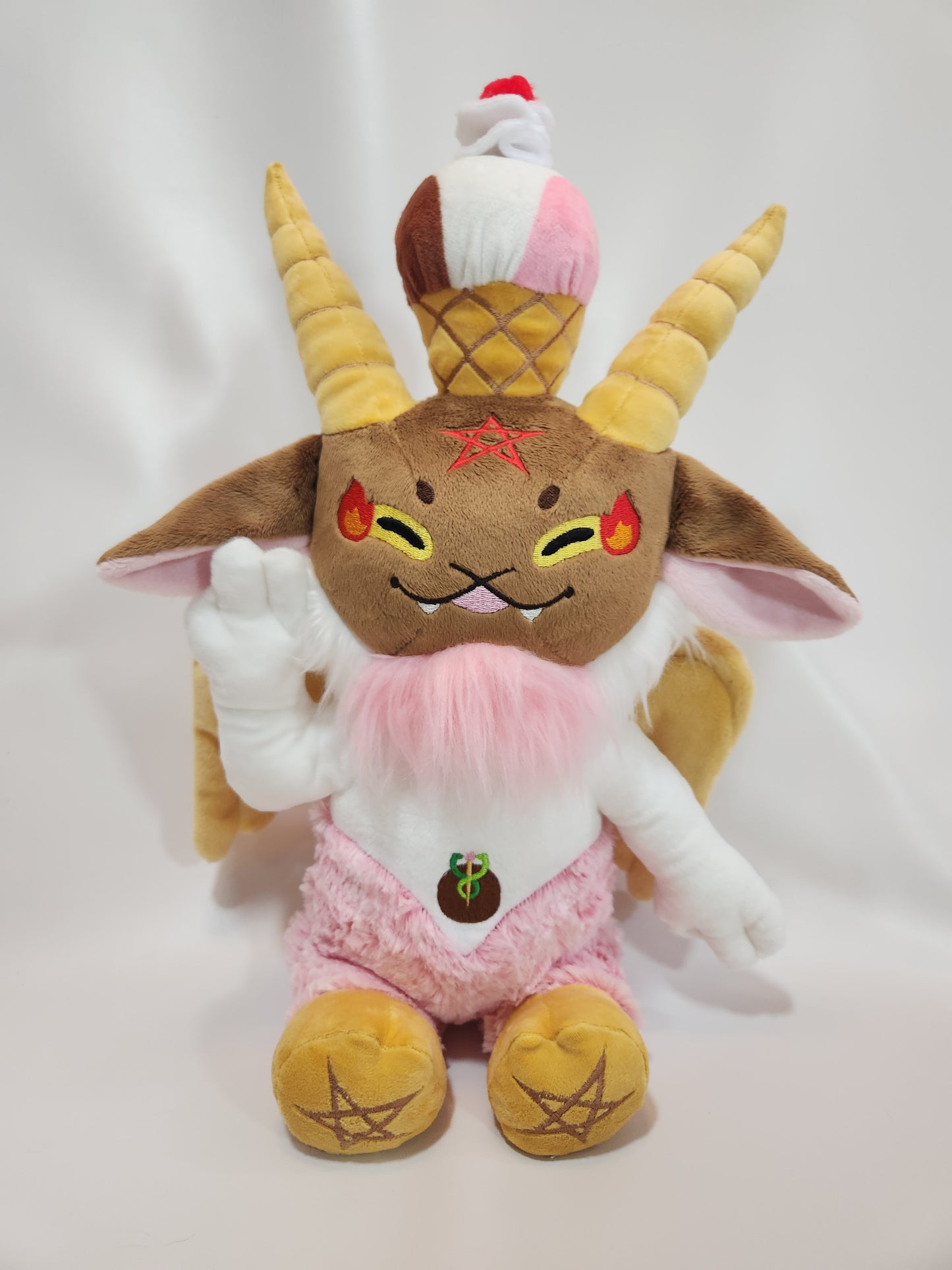 Ice Cream Baphomet Plush