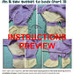 SEWING PATTERN - Floppy quadruped plush