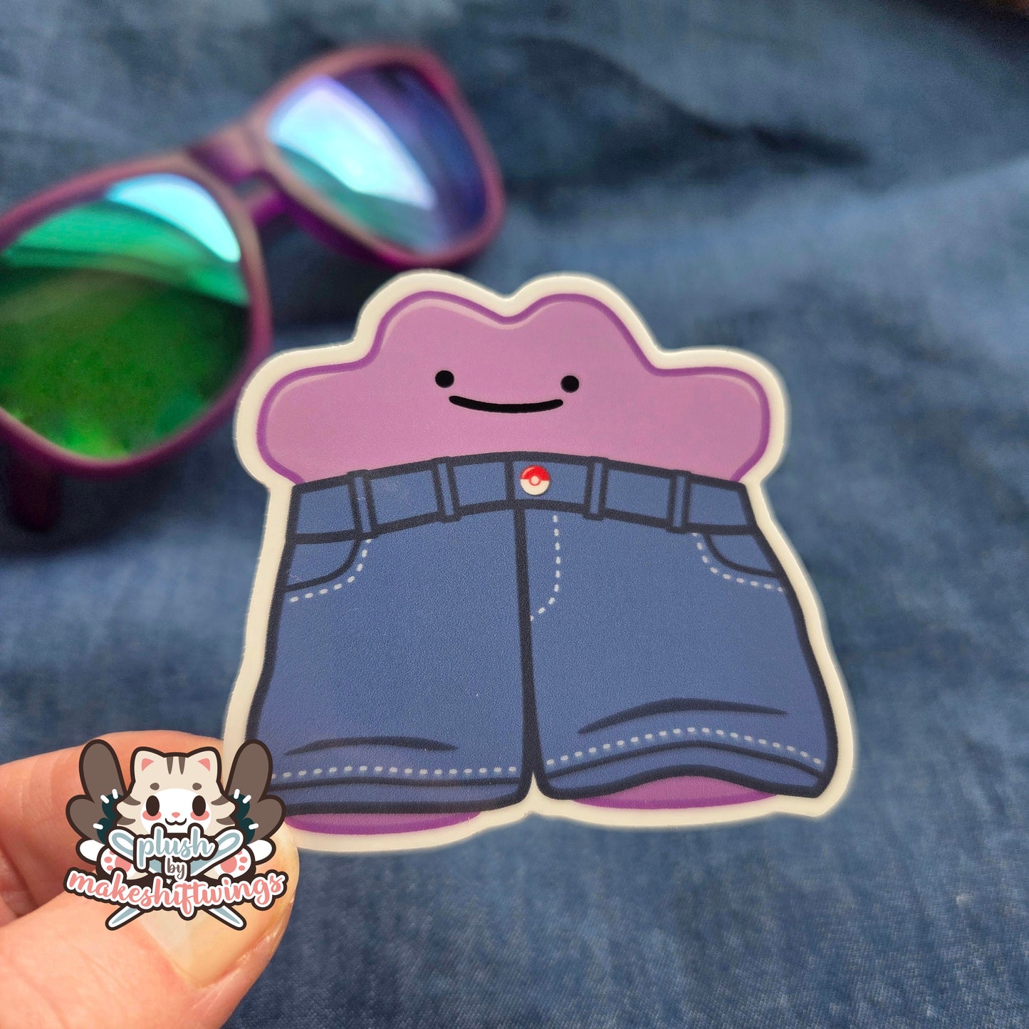 Jeans sticker