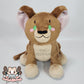 Lion cub plush (Halloween mane)