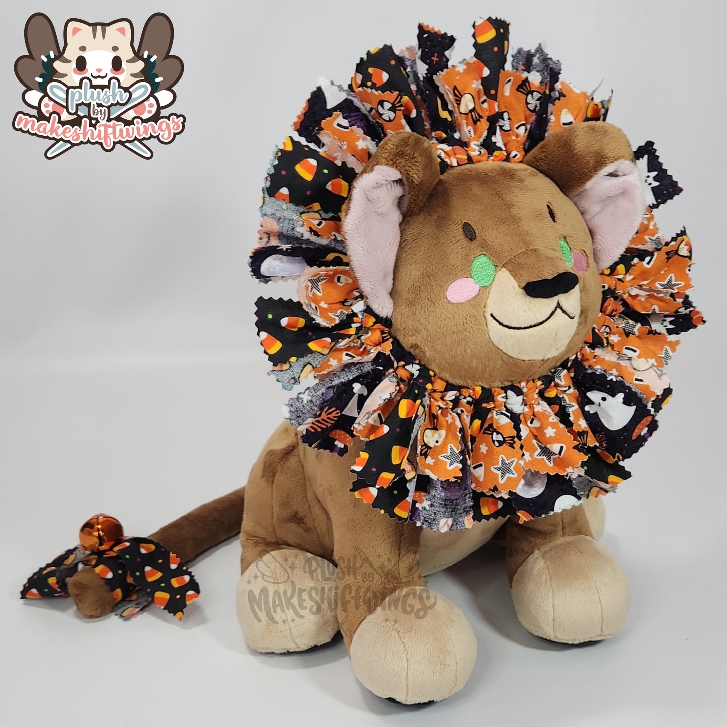 Lion cub plush (Halloween mane)