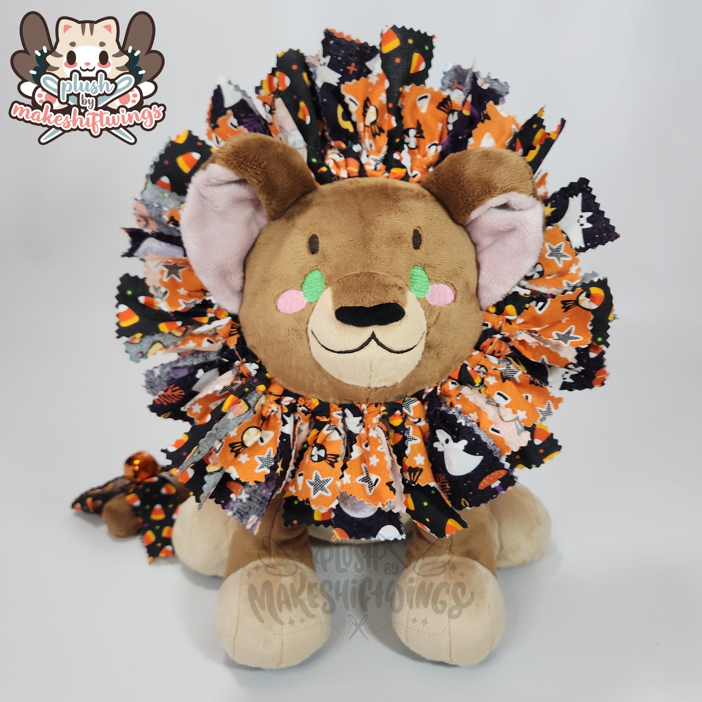 Lion cub plush (Halloween mane)
