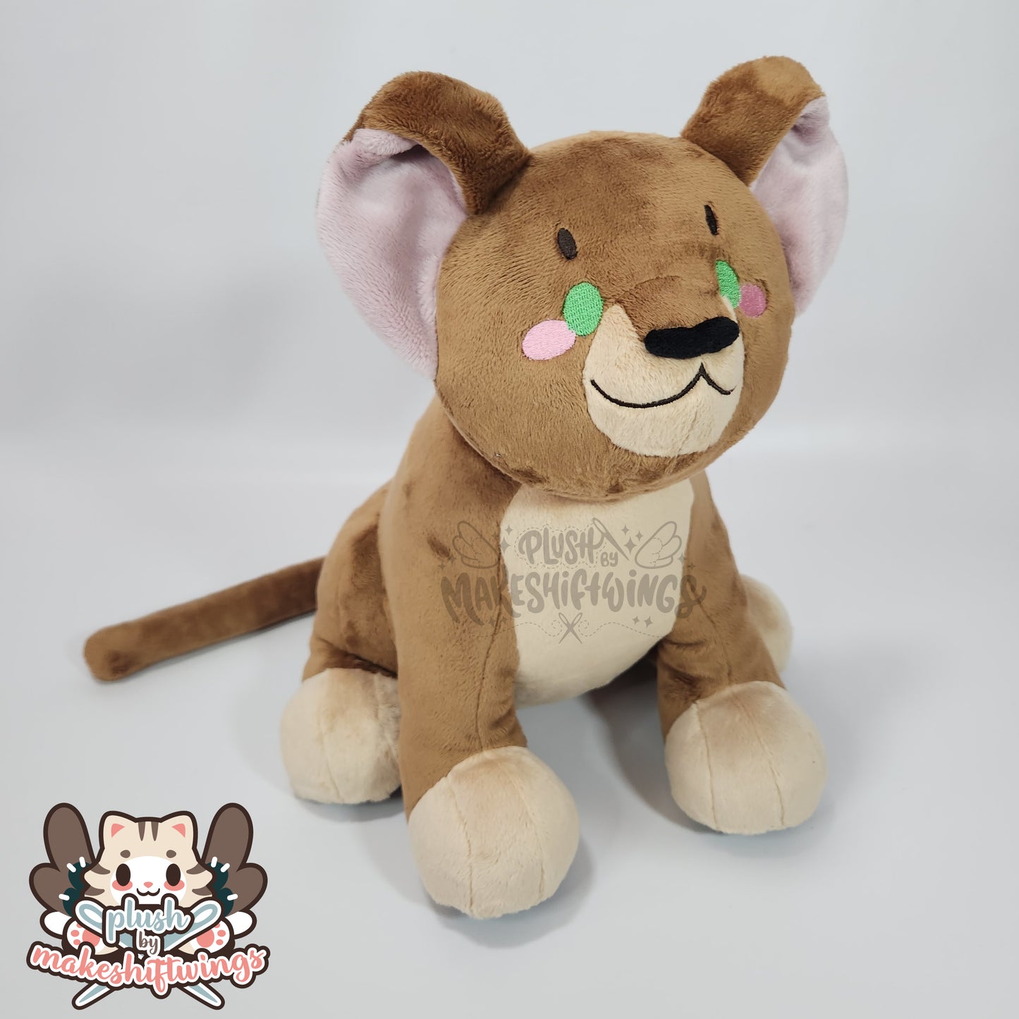 Lion cub plush (Halloween mane)