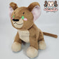 Lion cub plush (Halloween mane)
