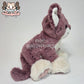 Floppy fluffy feline plush