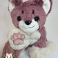 Floppy fluffy feline plush