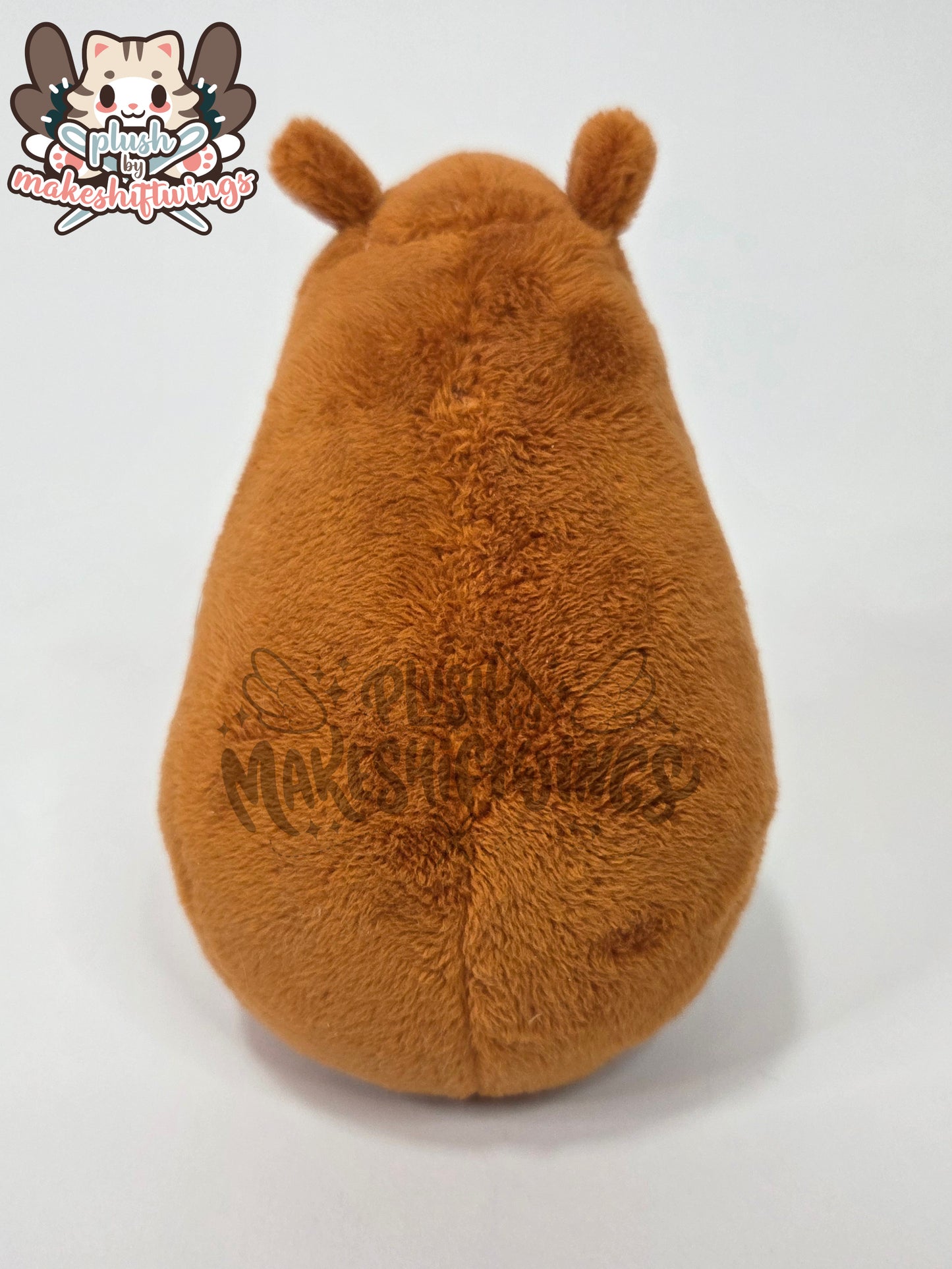 Capybara ramen bowl (minky, open eyes)
