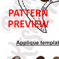 SEWING PATTERN - Floppy bat plush