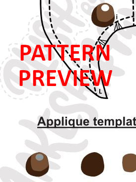 SEWING PATTERN - Floppy bat plush