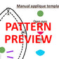 SEWING PATTERN - Cat bread loaf