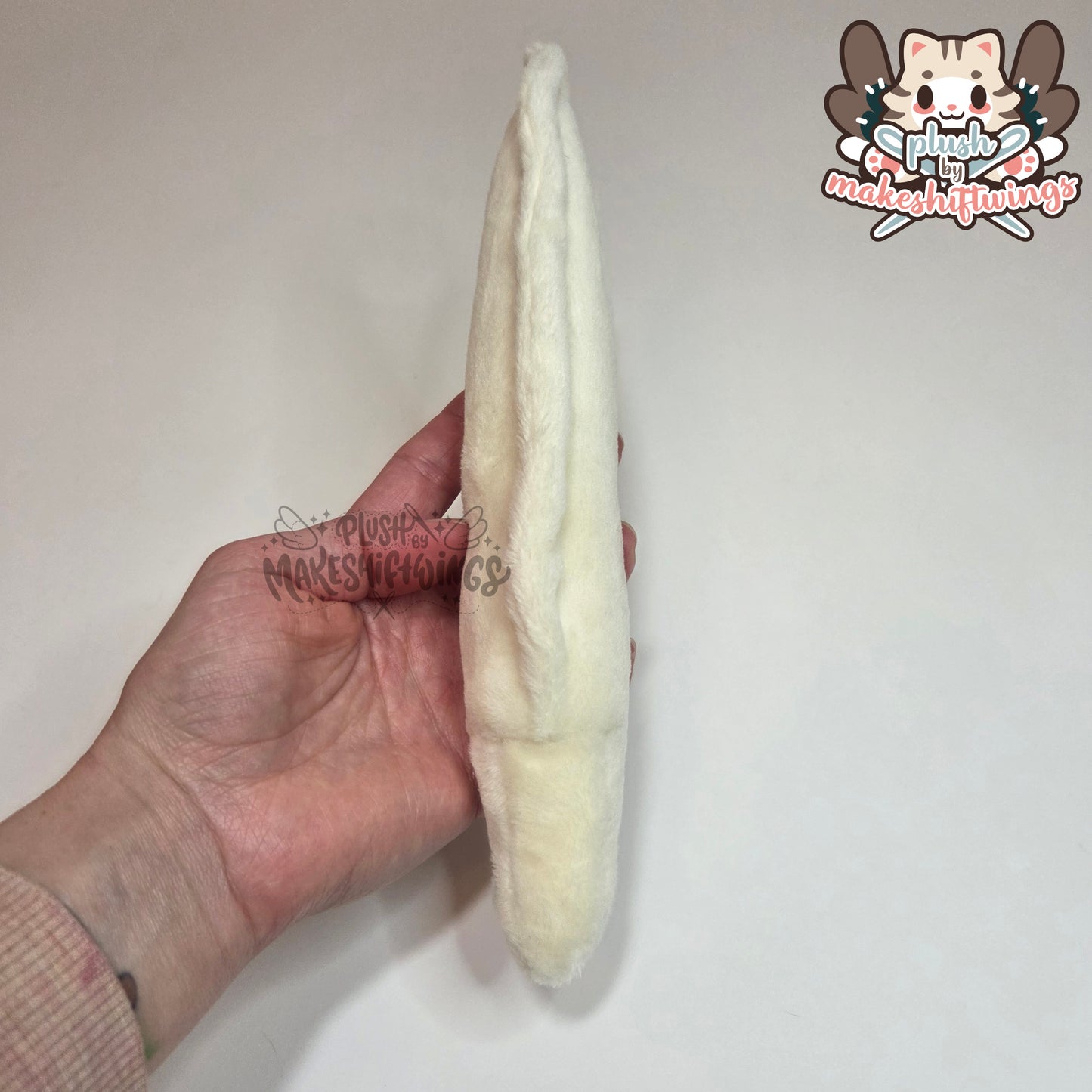 Banana p-eel plush (minky)