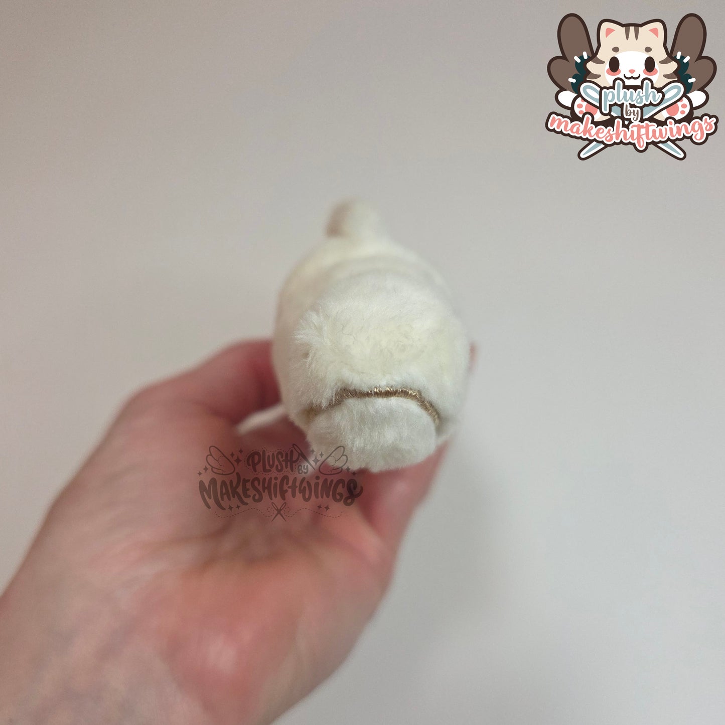 Banana p-eel plush (minky)